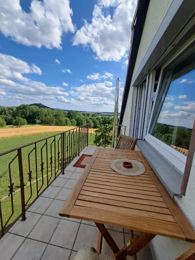 Ferienwohnung Mit Weitblick In Nordhessen Gudensberg Eksteriør billede